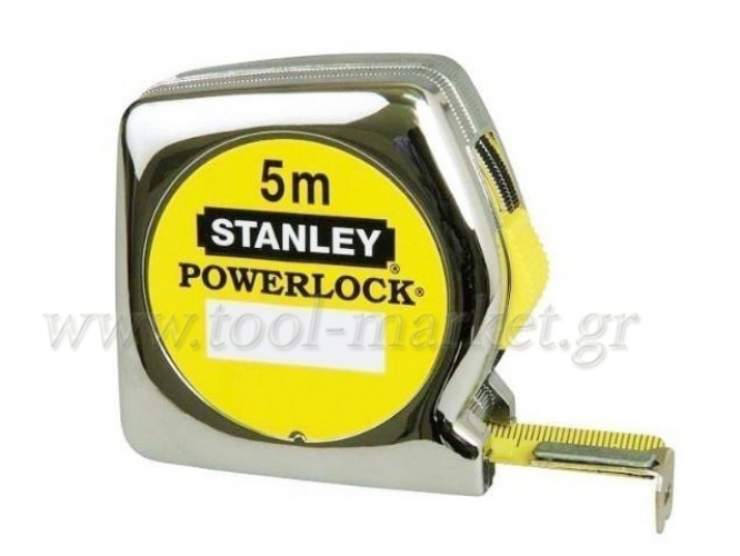 Stanley - Μέτρο Powerlock με κέλυφος ABS 25mm - 5m - Μέτρα - Μετροταινίες